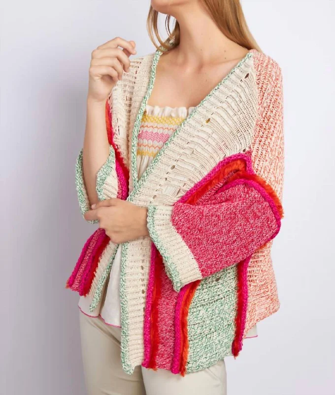 Father's Day Deals Knit Cardigan In Multi